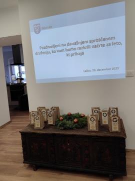 Županovi prednovoletni srečanji